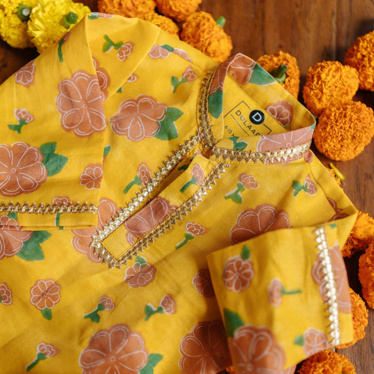 Chanderi Kurta Pyjama Set