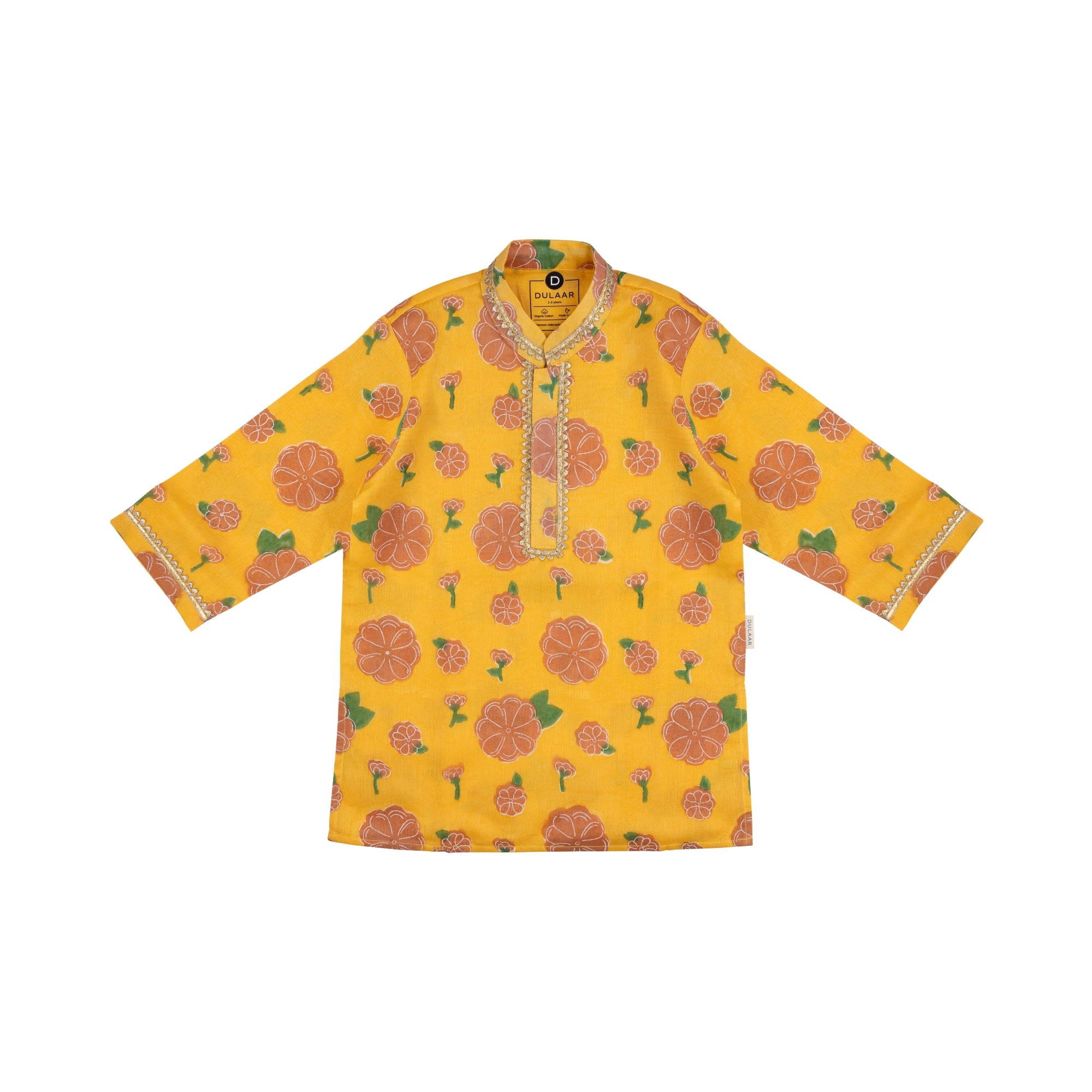 Chanderi Kurta Pyjama Set