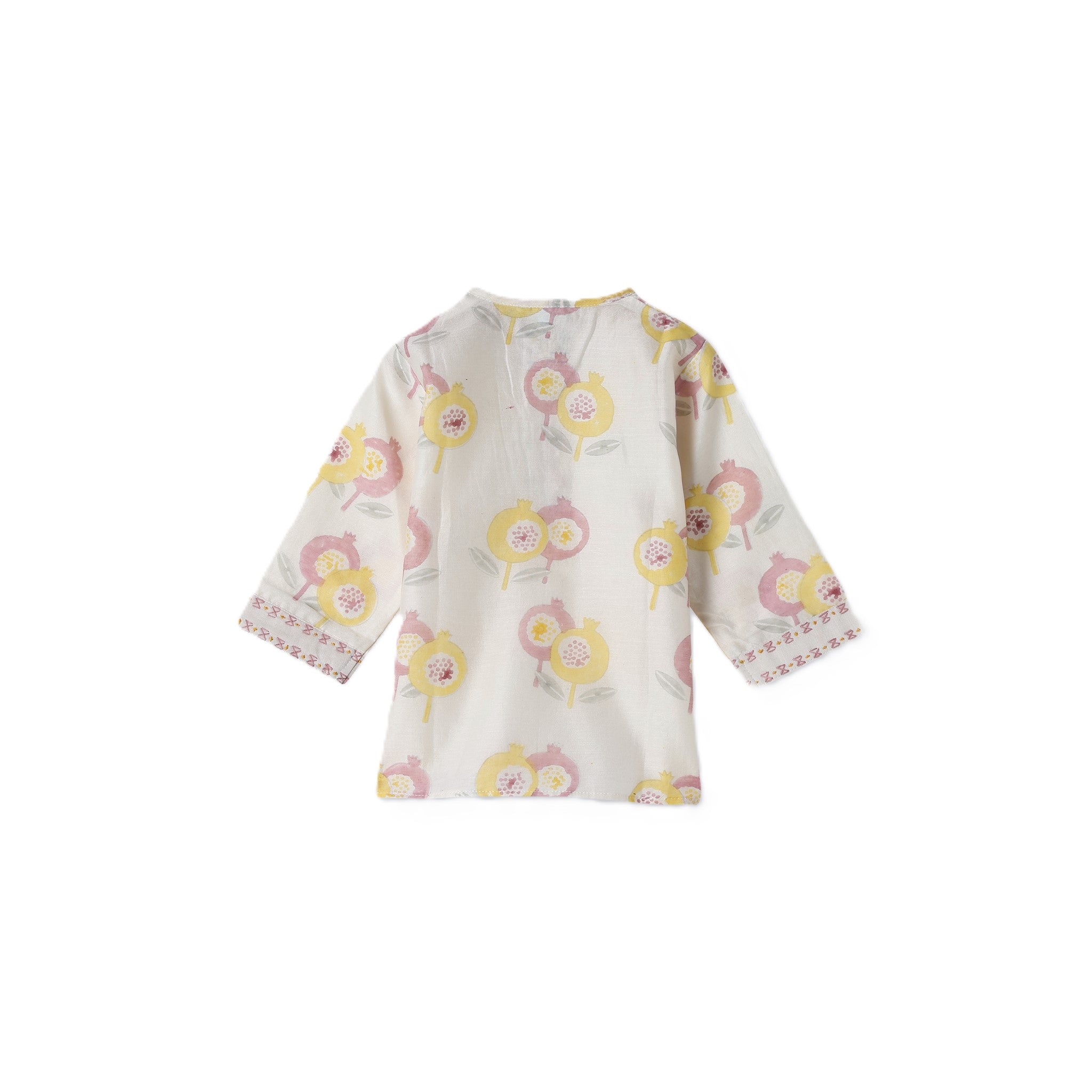 Chanderi Kurta Pyjama Set