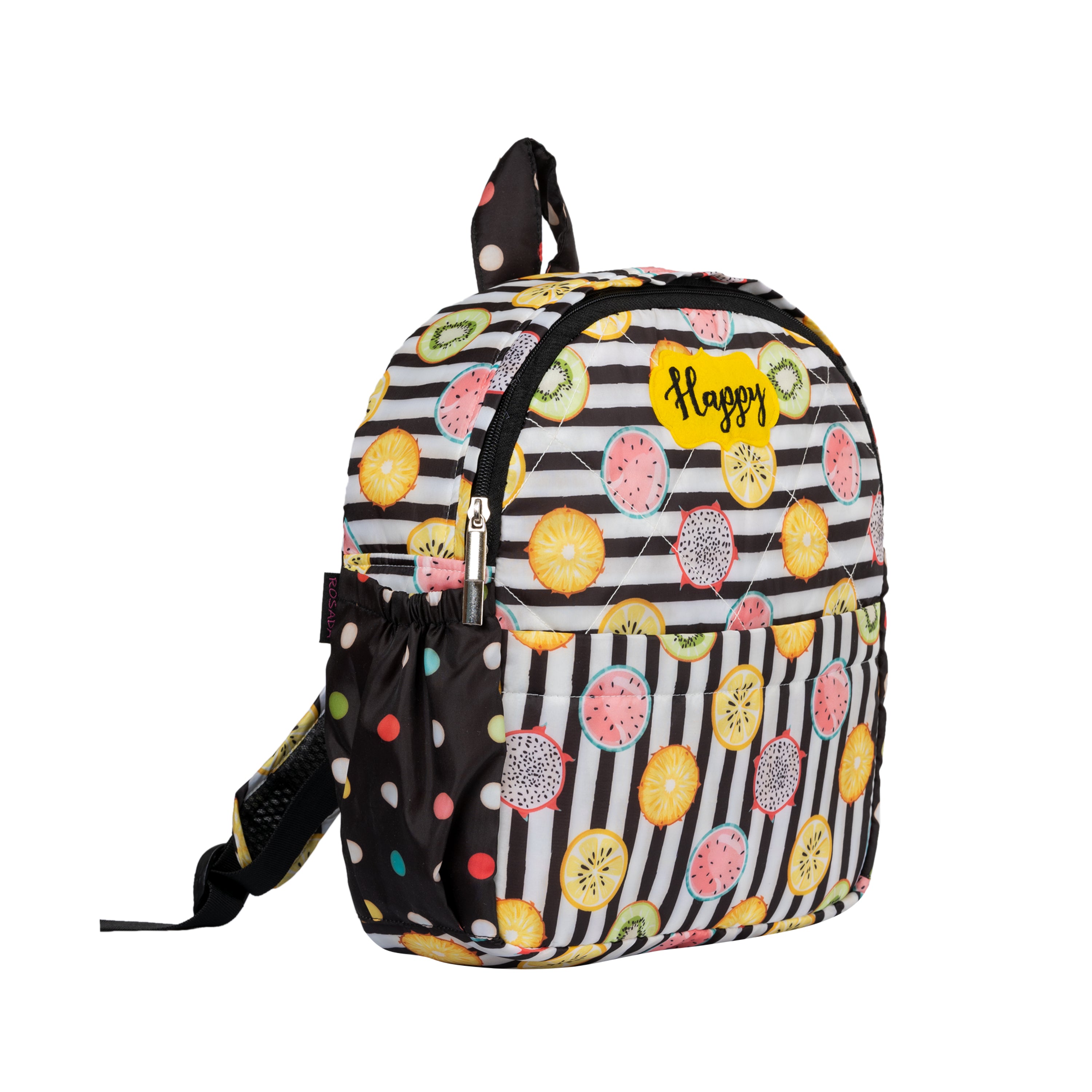 Black Fruits Backpack