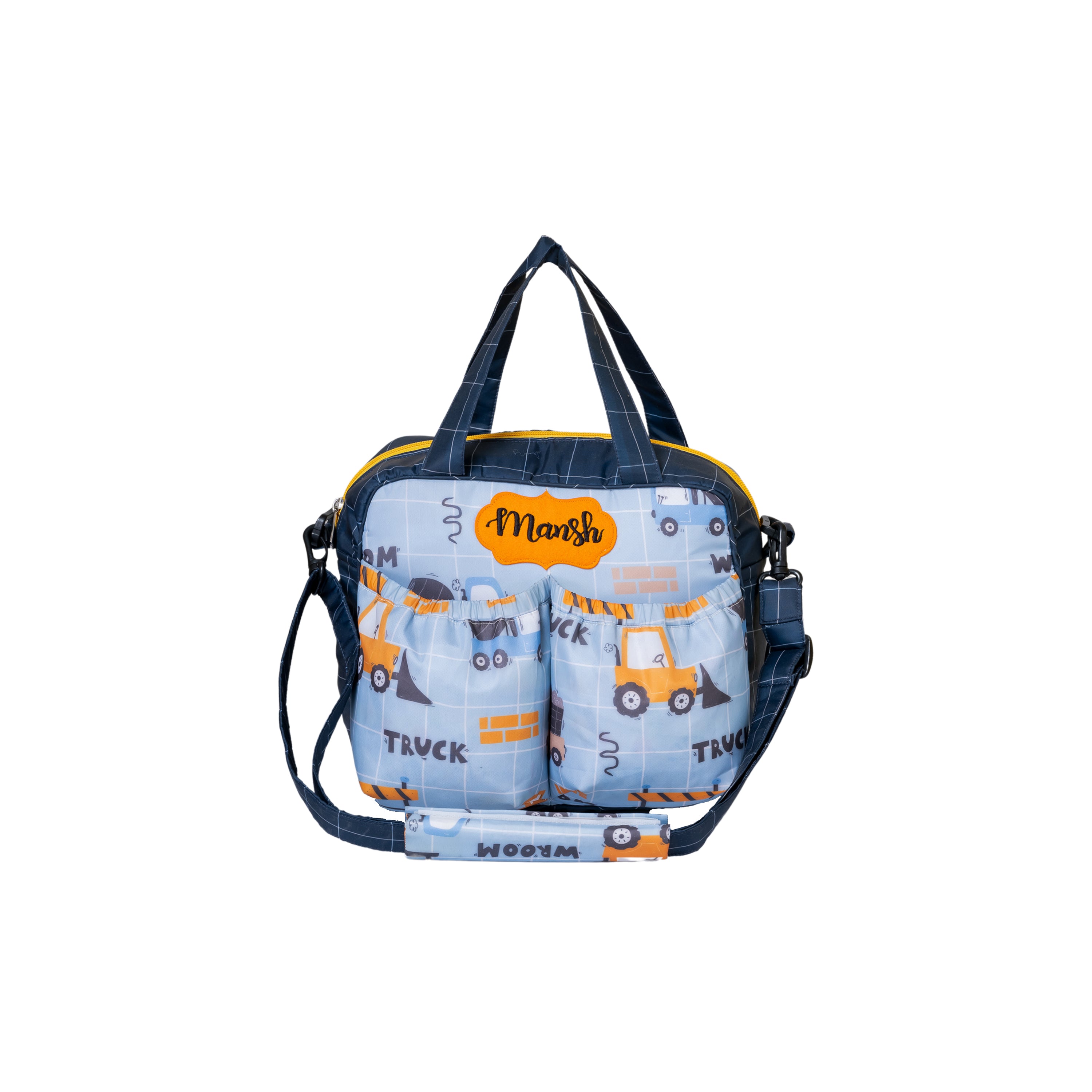 Insulated Tiffin Bag - Blue Truck