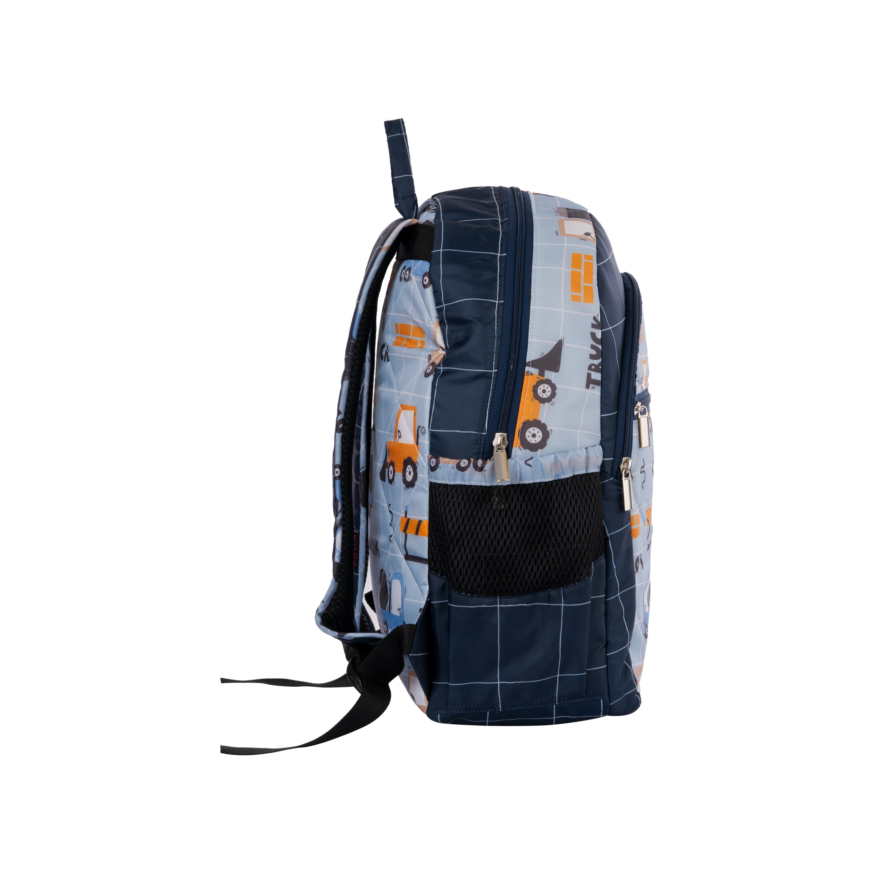 School Bag - Blue Truck