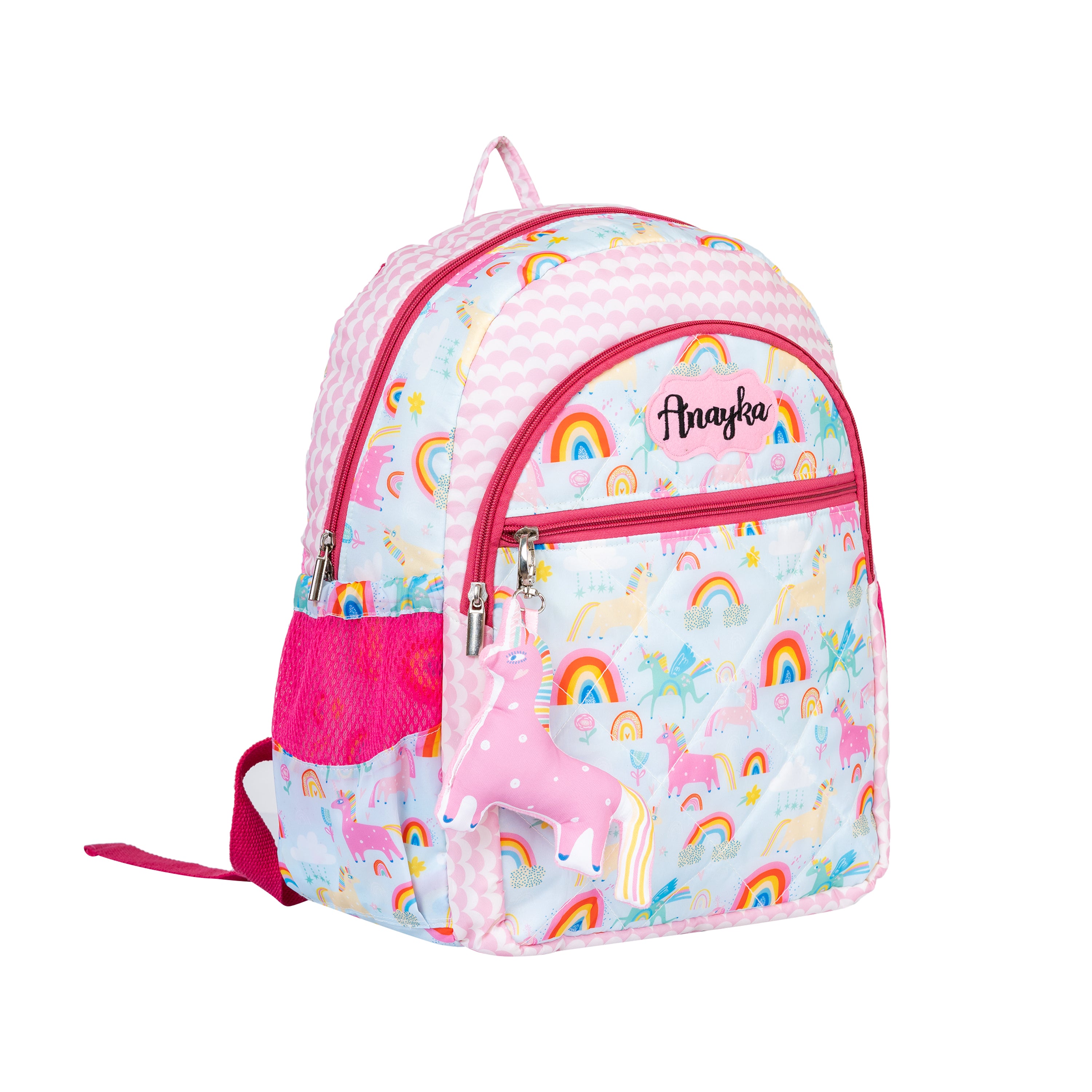 School Bag Set - Blue Unicorn