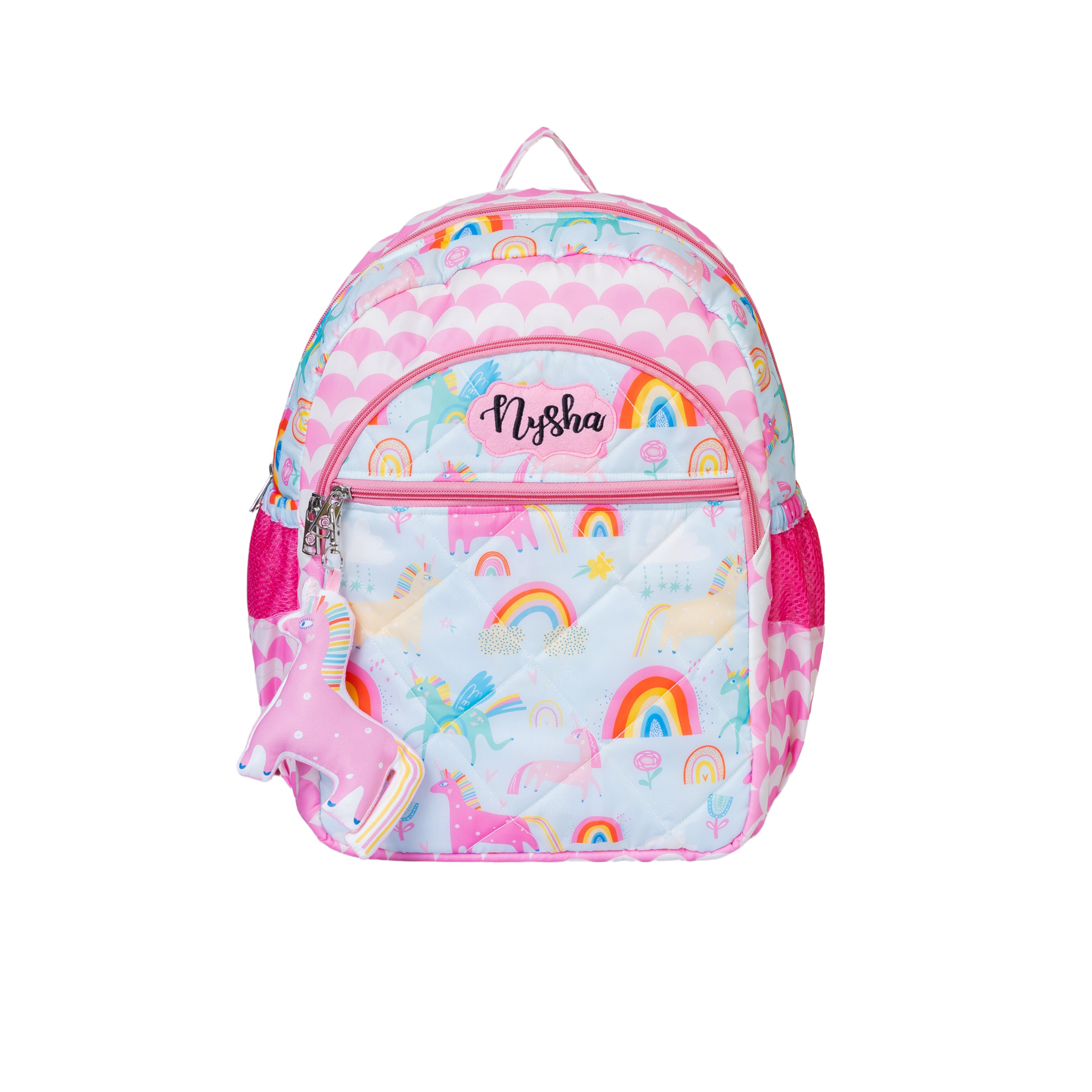 School Bag Set - Blue Unicorn