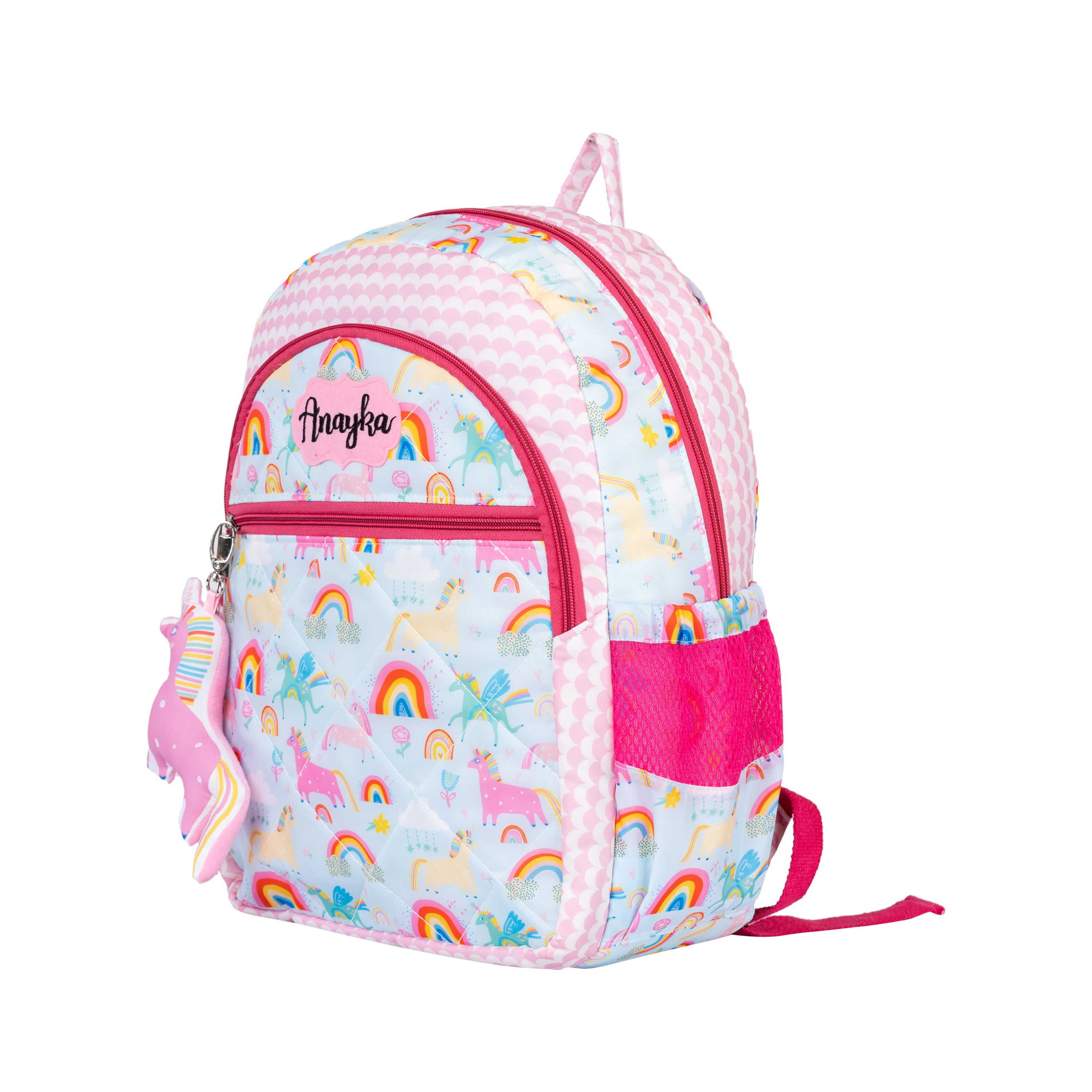 School Bag Set - Blue Unicorn