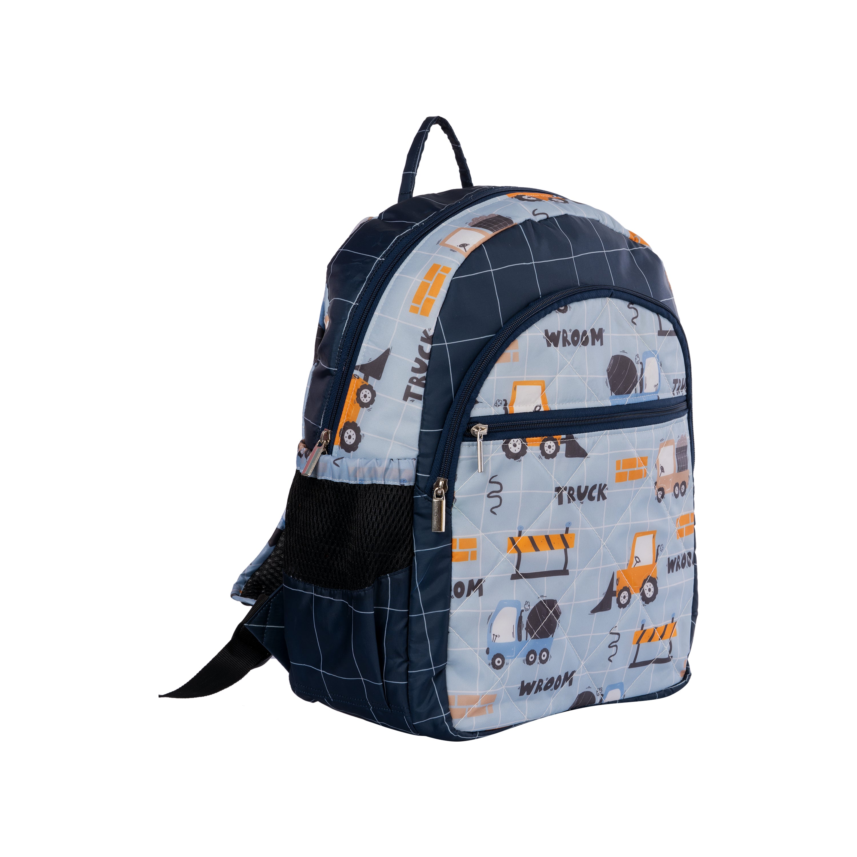 School Bag Set - Blue Truck