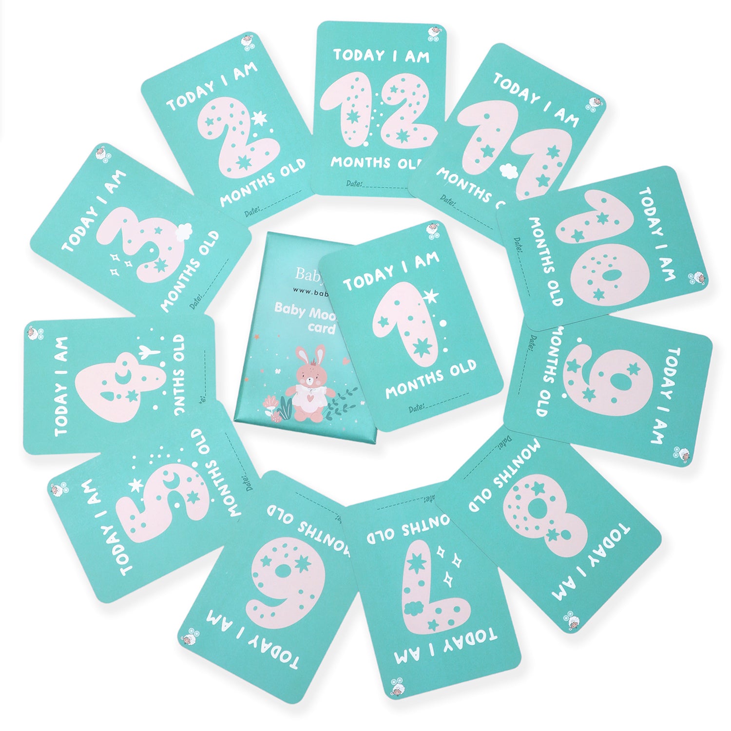 Baby MooMents First Year Milestone Cards