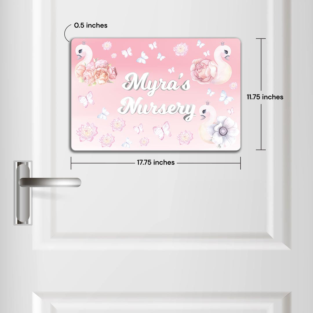 Swan Lake Garden Name Plate (Standard) (kids)