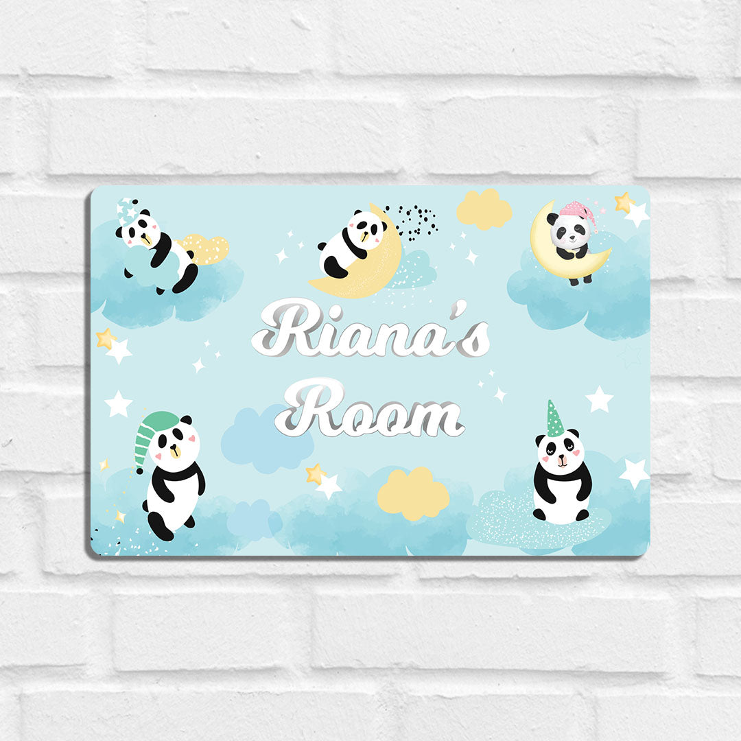 Lil Forest Friends Name Plate (Standard) (kids)