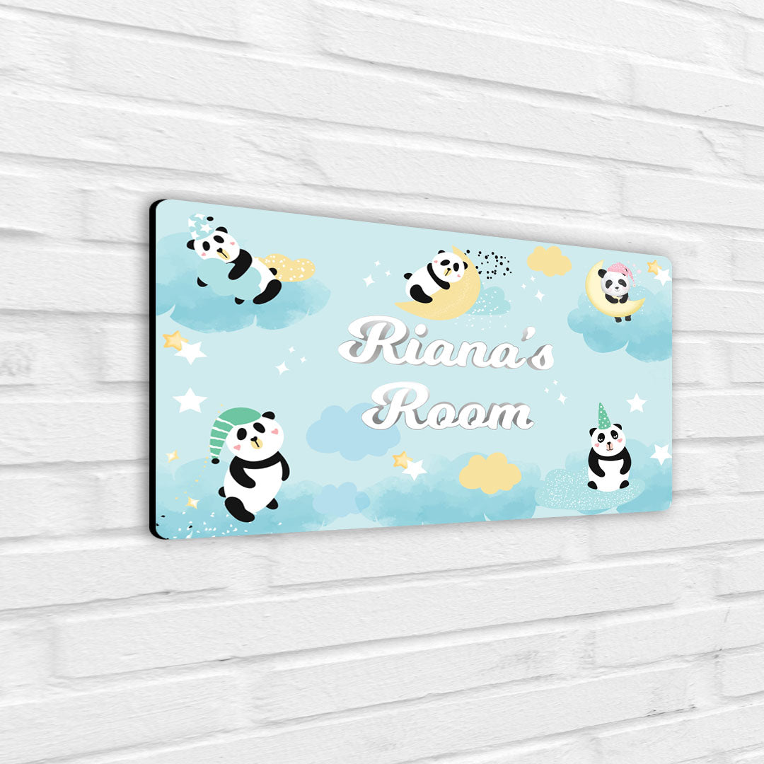 Lil Forest Friends Name Plate (Standard) (kids)