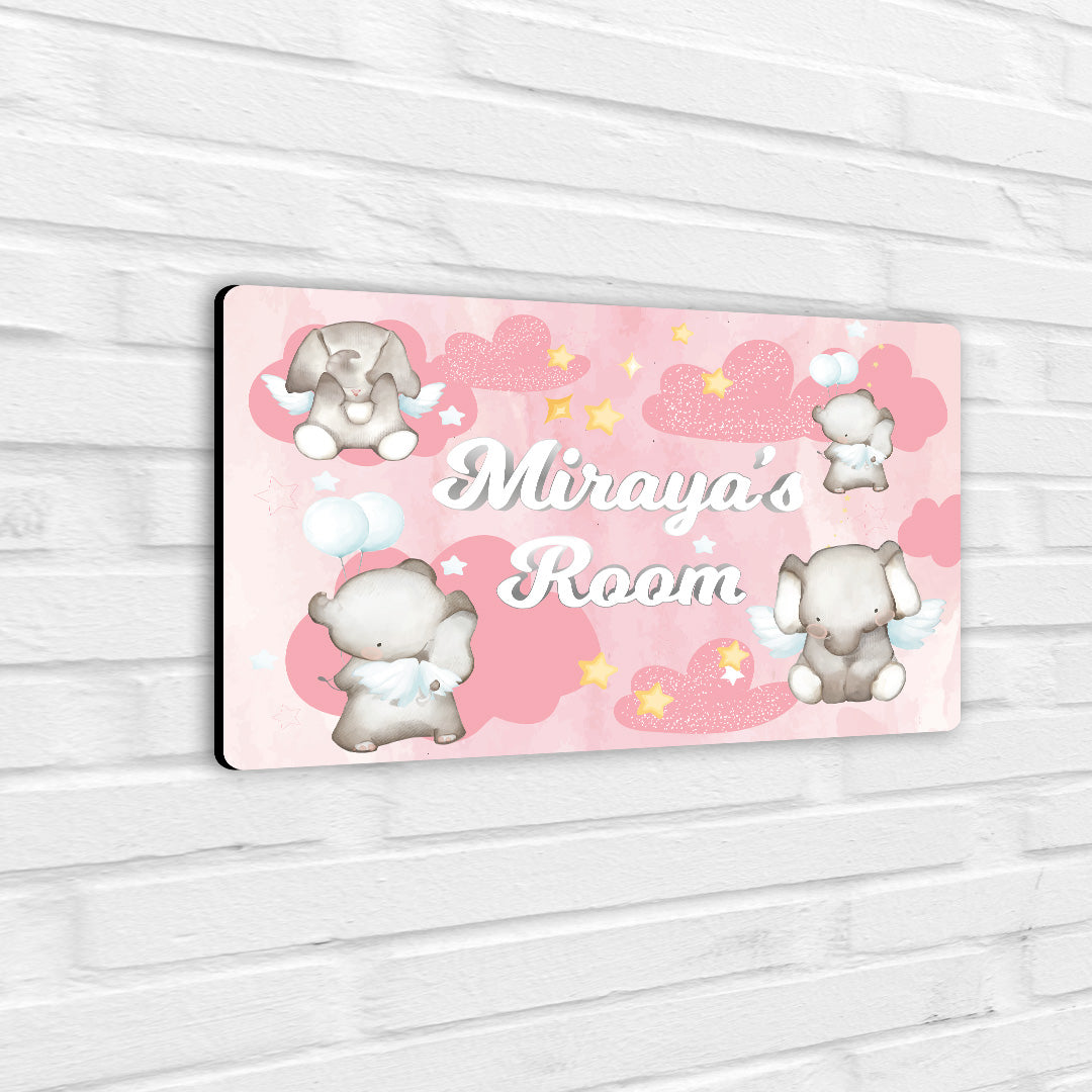 Lil Forest Friends Name Plate (Standard) (kids)