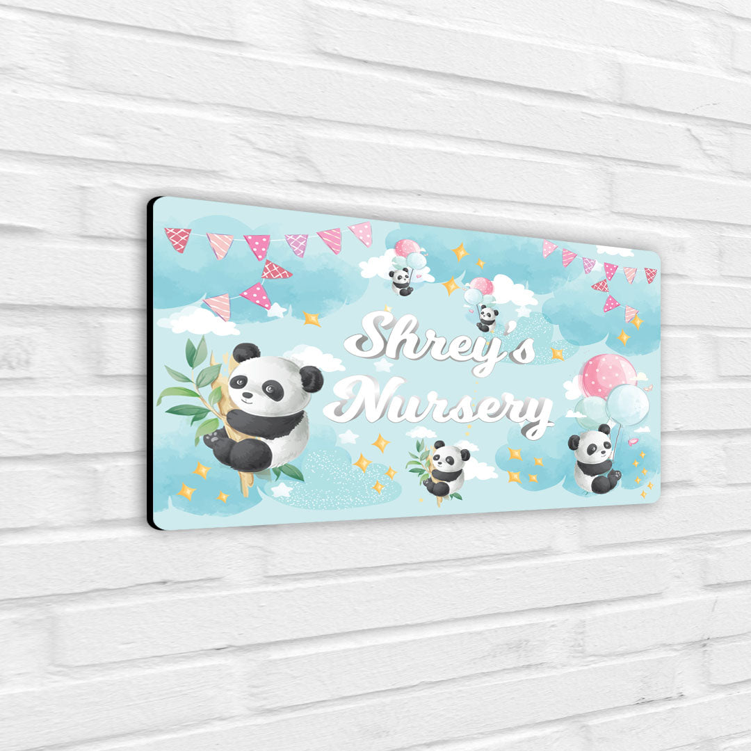 Lil Forest Friends Name Plate (Standard) (kids)