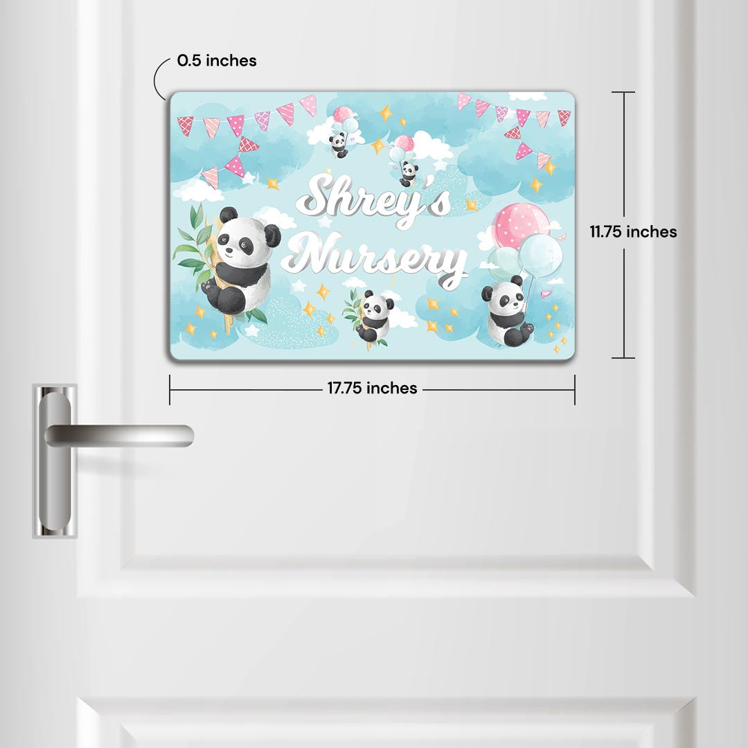 Lil Forest Friends Name Plate (Standard) (kids)