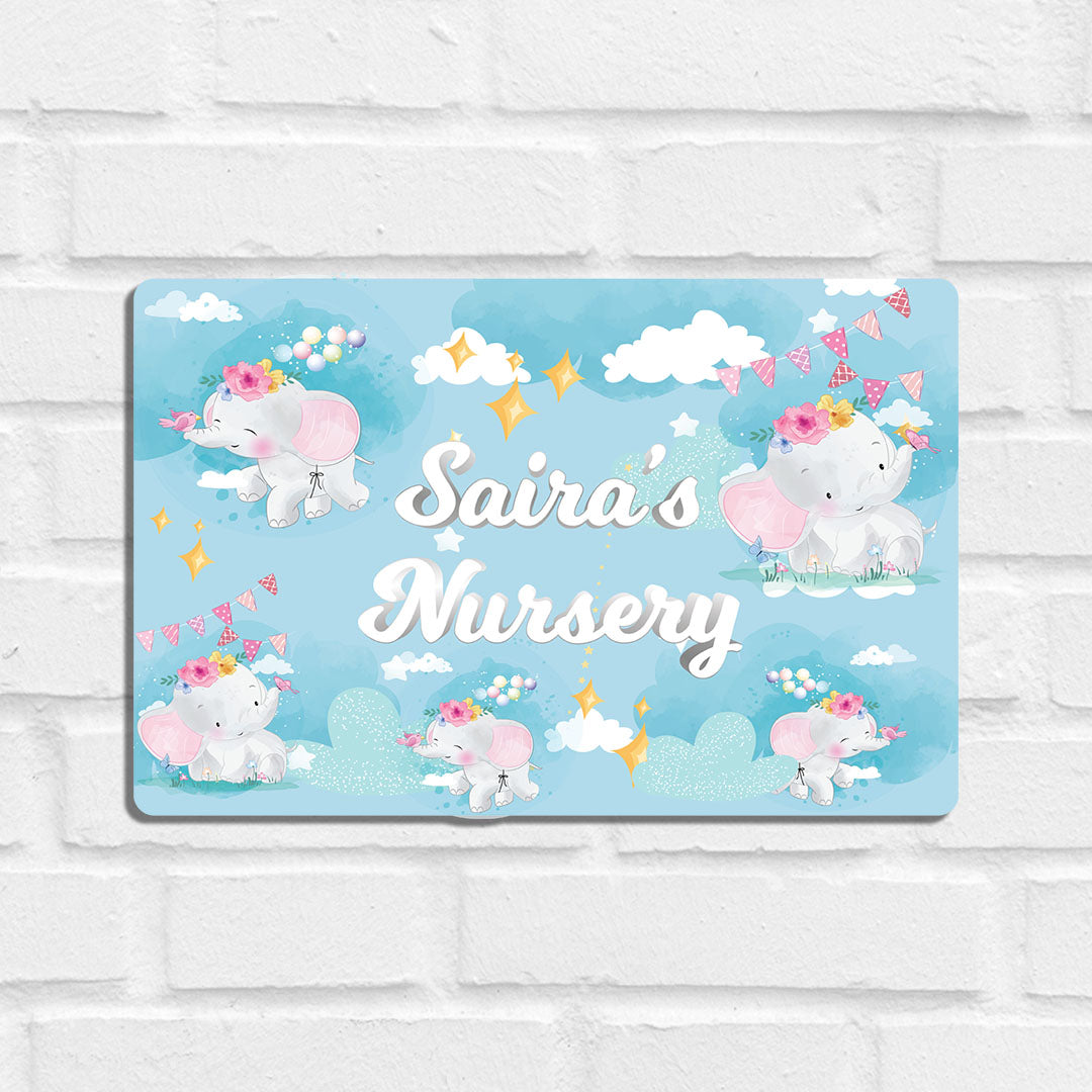 Lil Forest Friends Name Plate (Standard) (kids)