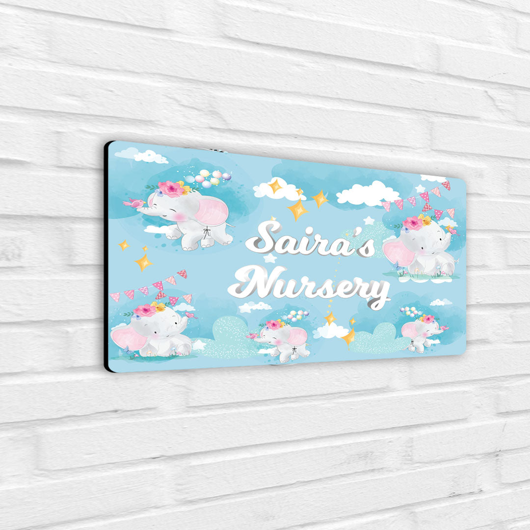 Lil Forest Friends Name Plate (Standard) (kids)