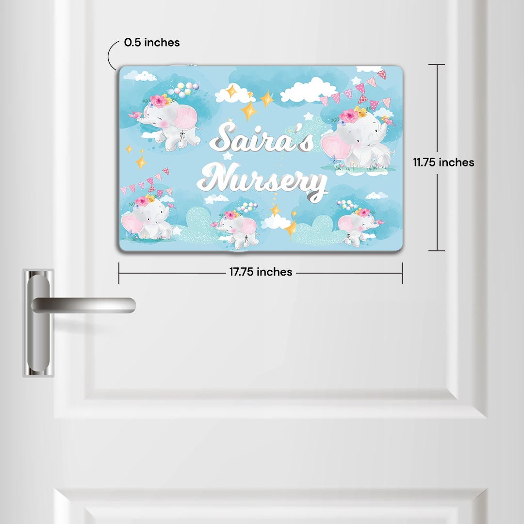 Lil Forest Friends Name Plate (Standard) (kids)