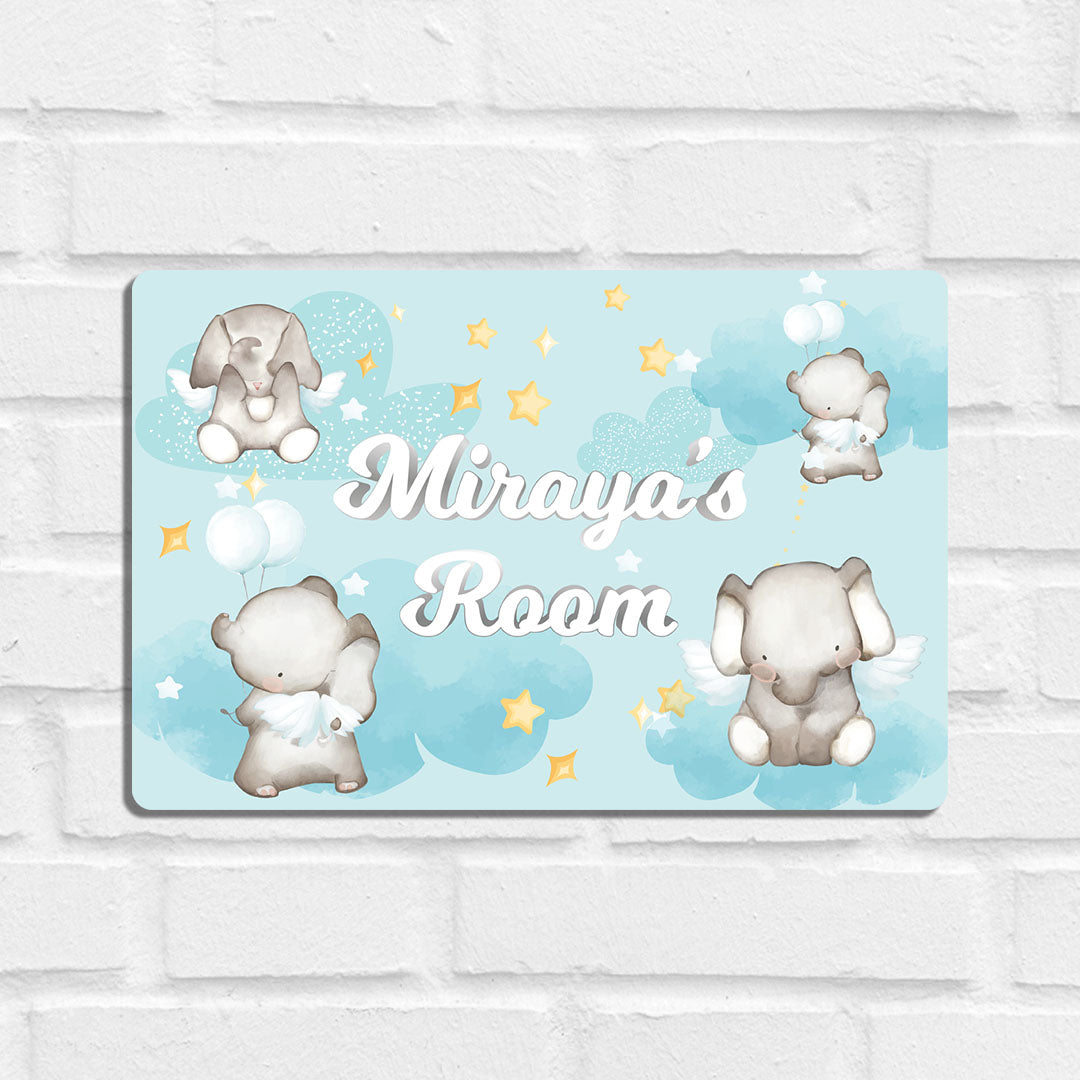 Lil Forest Friends Name Plate (Standard) (kids)