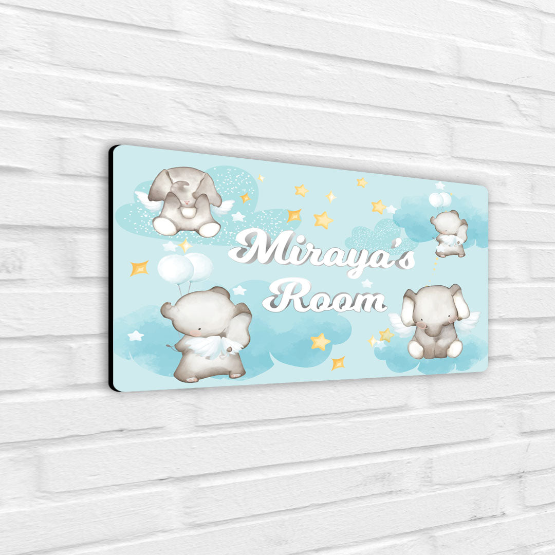 Lil Forest Friends Name Plate (Standard) (kids)