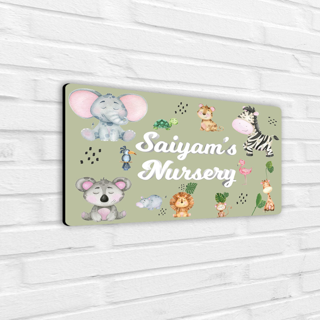 Personalised Name Plate (Standard) (kids)