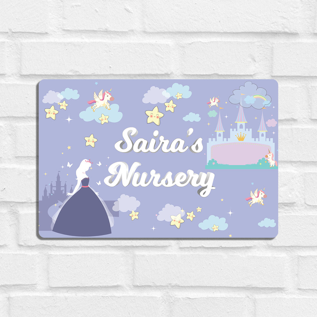 Princess Name Plate (Standard) (kids)