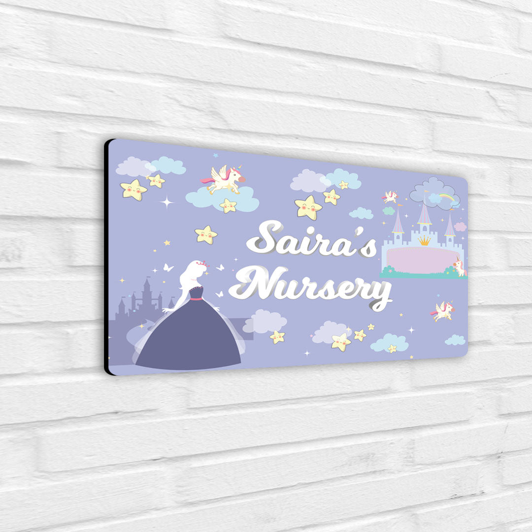 Princess Name Plate (Standard) (kids)