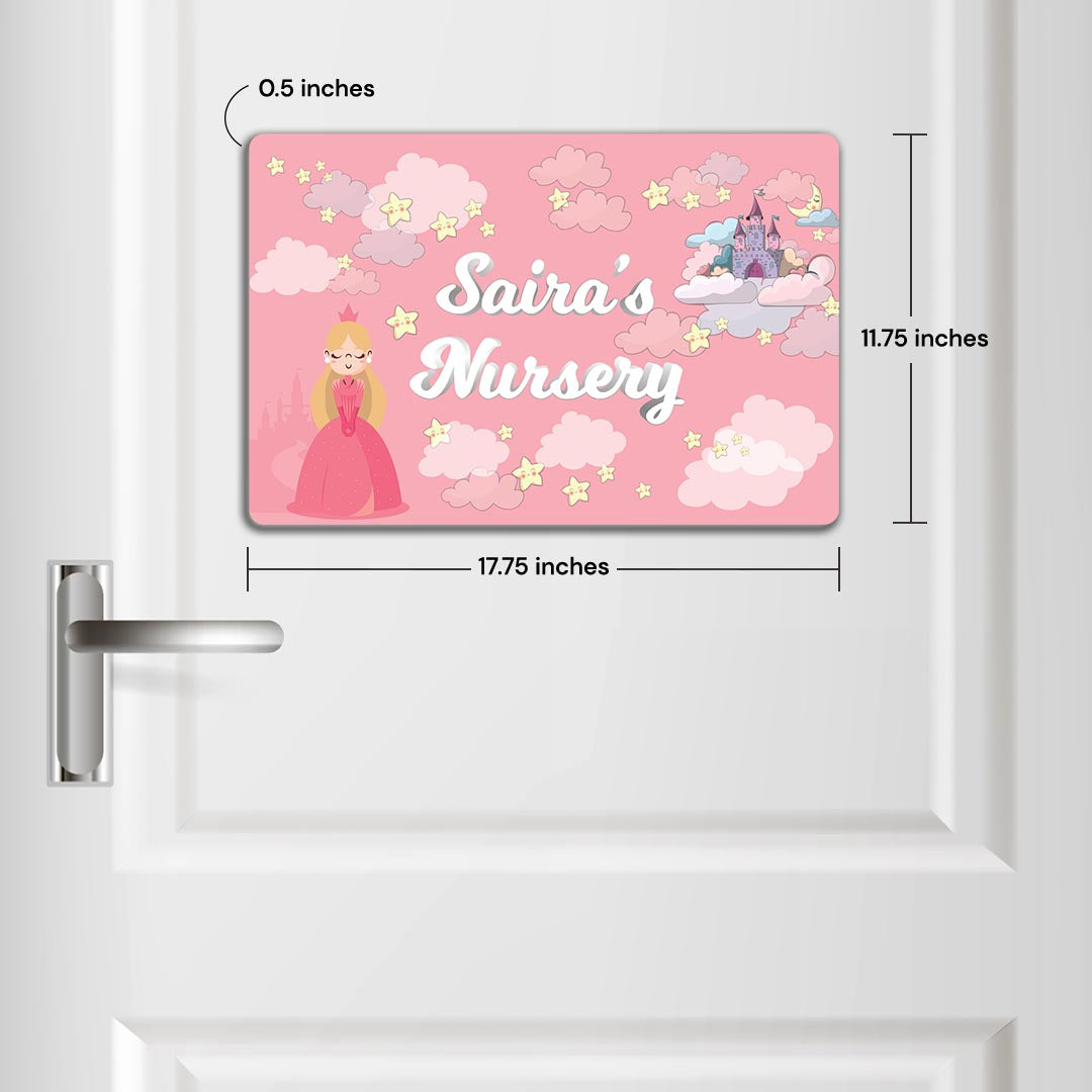 Princess Name Plate (Standard) (kids)