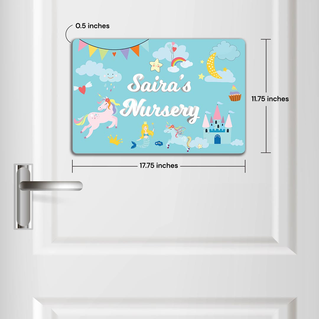 Princess Name Plate (Standard) (kids)