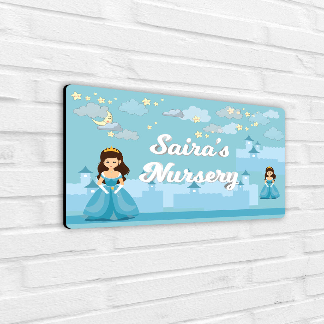 Princess Name Plate (Standard) (kids)