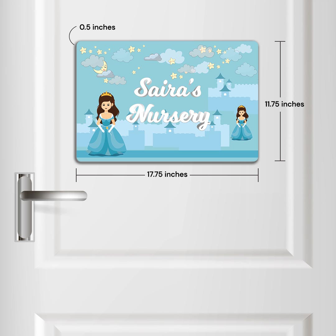 Princess Name Plate (Standard) (kids)