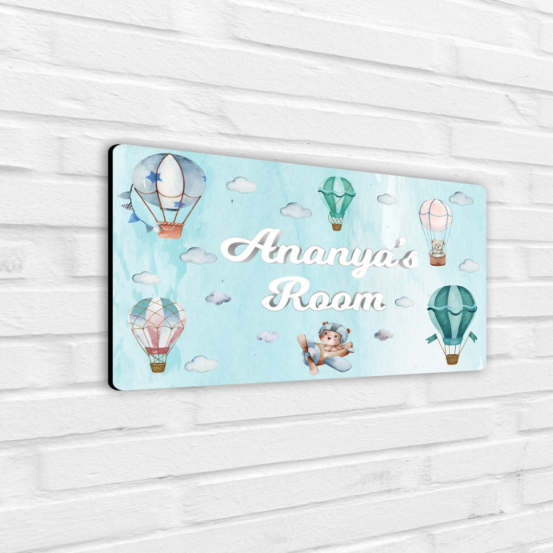 Infinite Sky Name Plate (Standard) (kids)