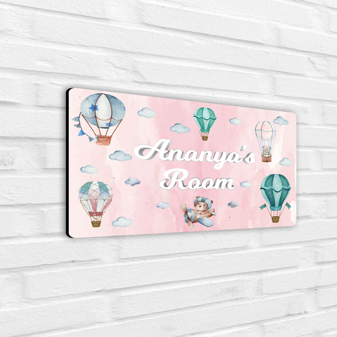 Infinite Sky Name Plate (Standard) (kids)