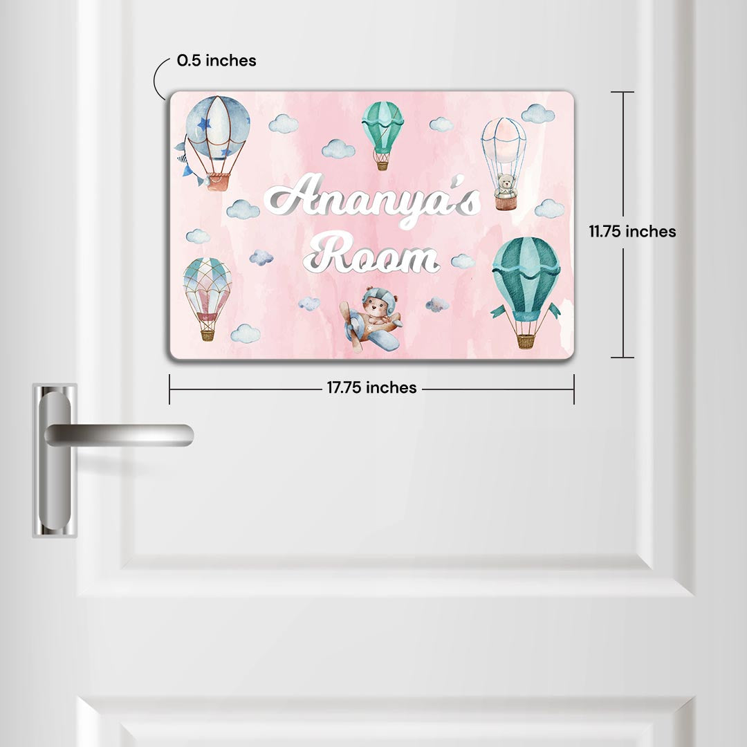 Infinite Sky Name Plate (Standard) (kids)