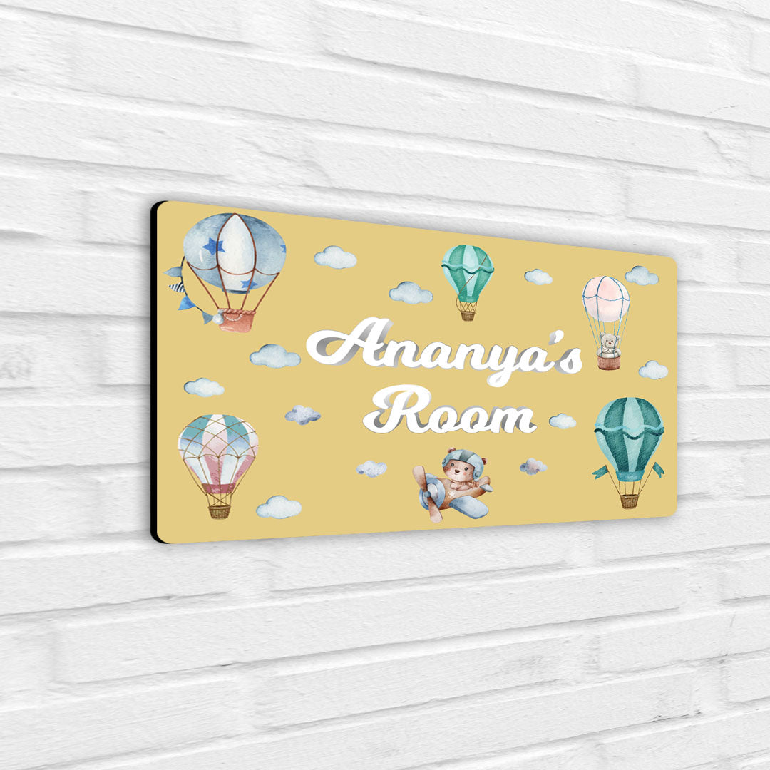 Infinite Sky Name Plate (Standard) (kids)