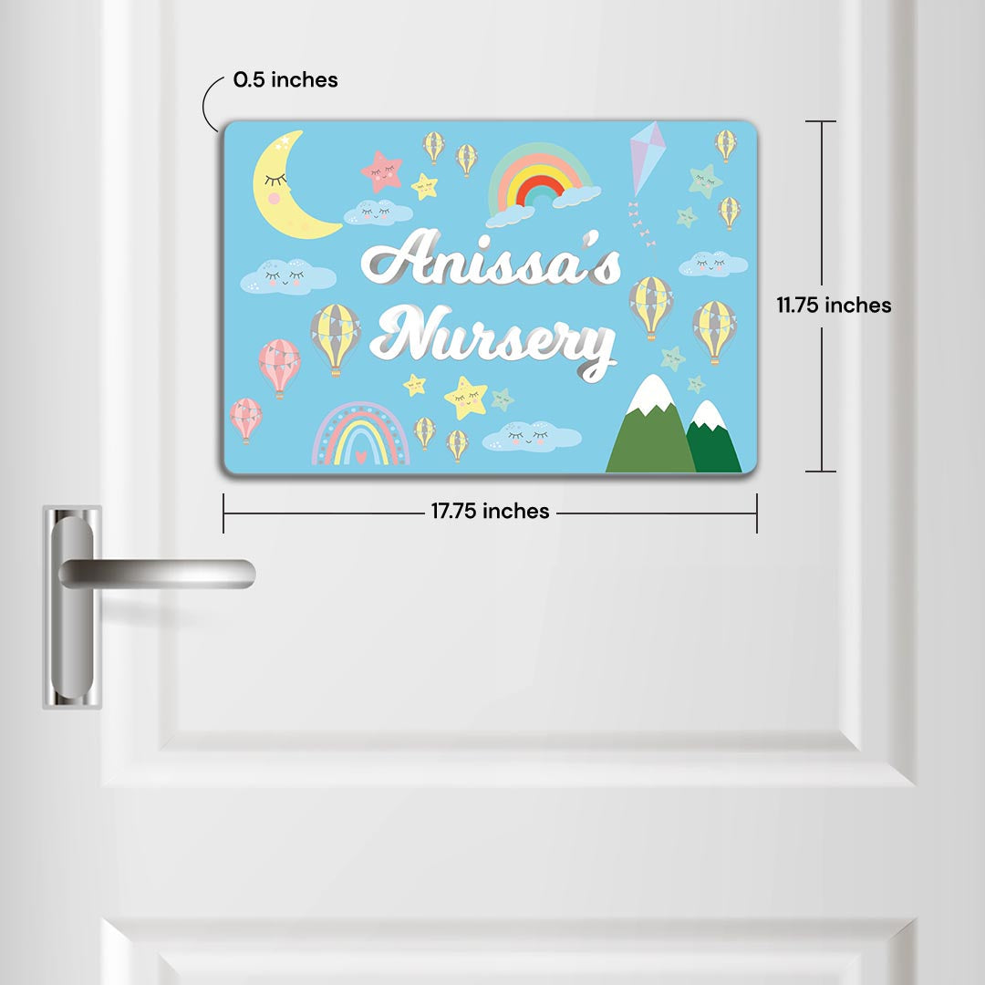 Rainbow Magic Name Plate (Standard) (kids)