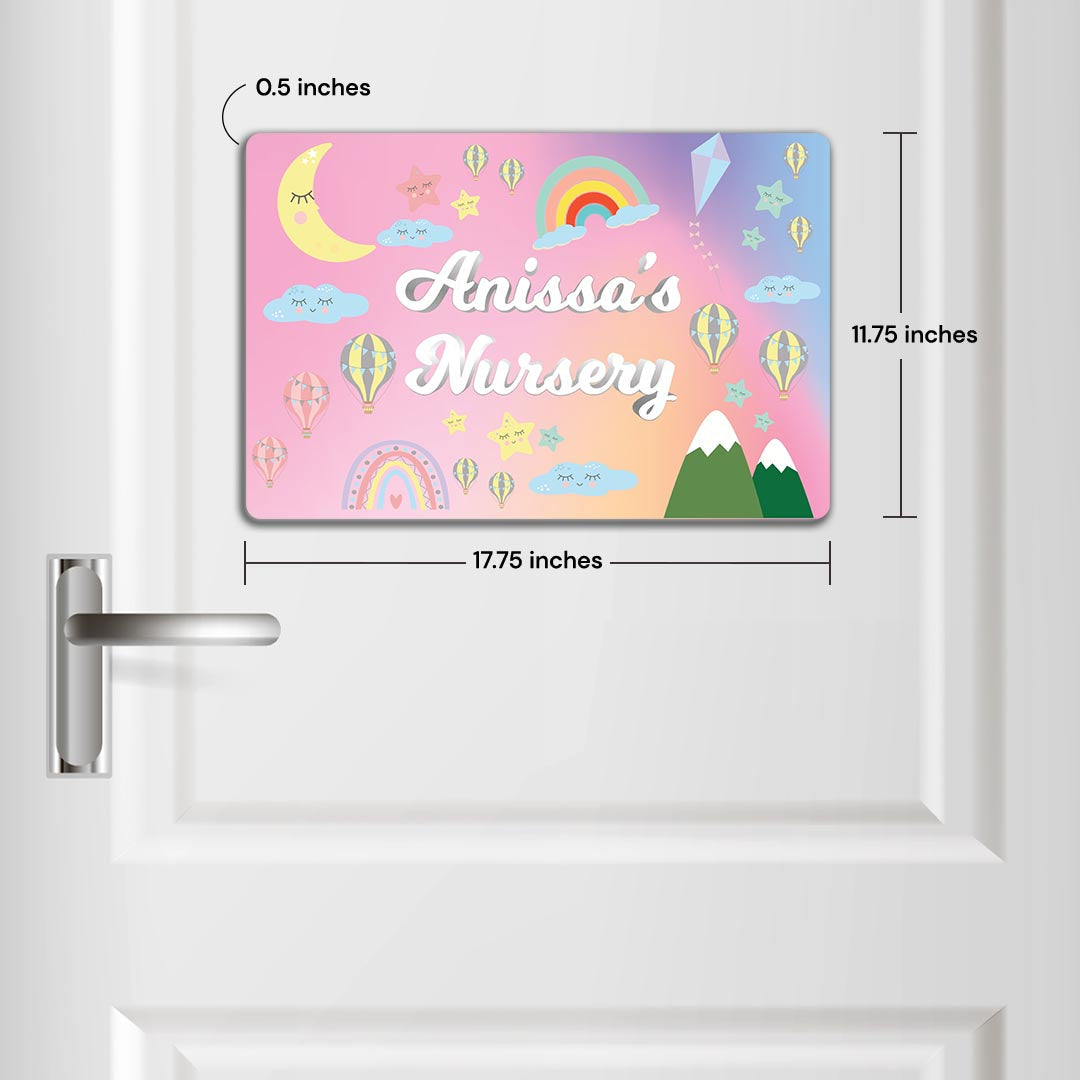 Rainbow Magic Name Plate (Standard) (kids)