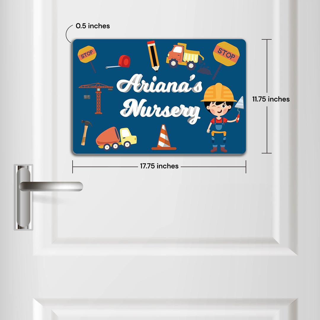 Personalised Name Plate (Standard) (kids)