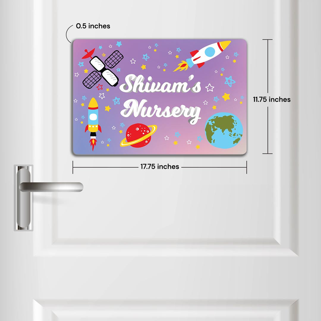 Personalised Name Plate (Standard) (kids)