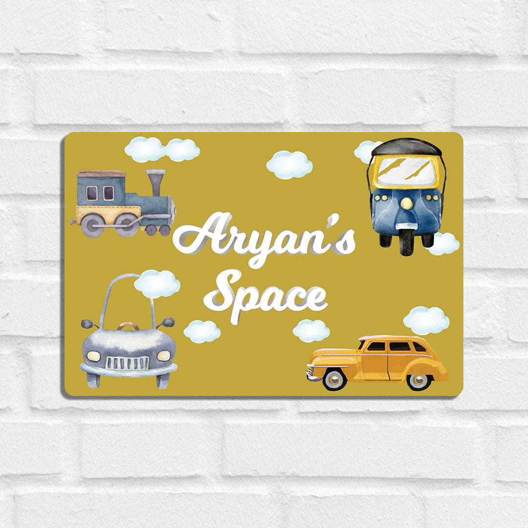 Transport Name Plate (Standard) (kids)