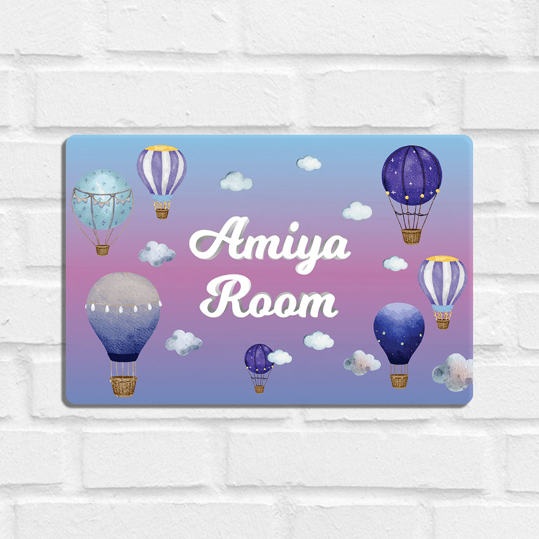 Night Flight Name Plate (Standard) (kids)