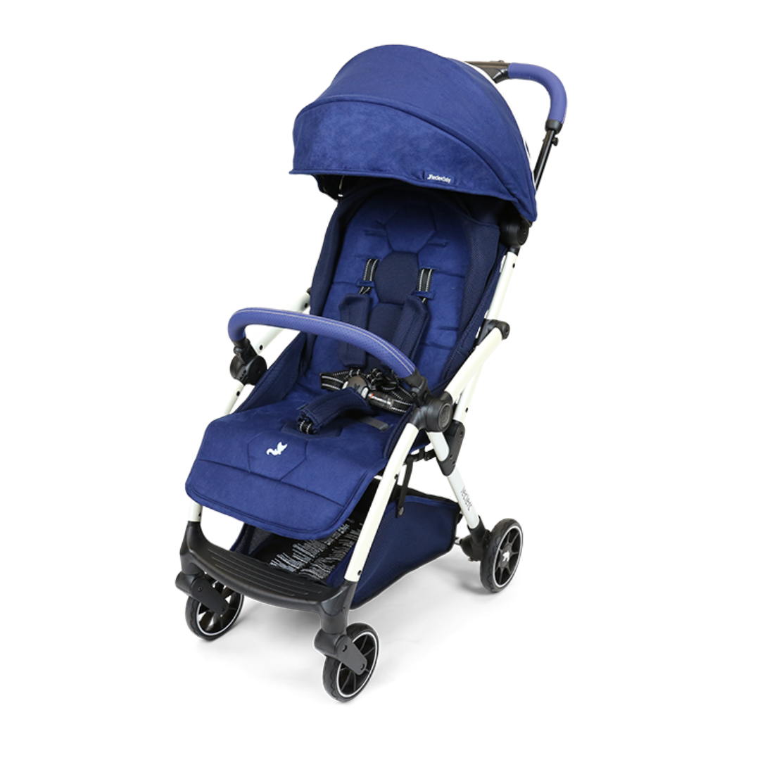 Leclercbaby Bundle Hexagon Monte Carlo Blue (Stroller + Bassinet)