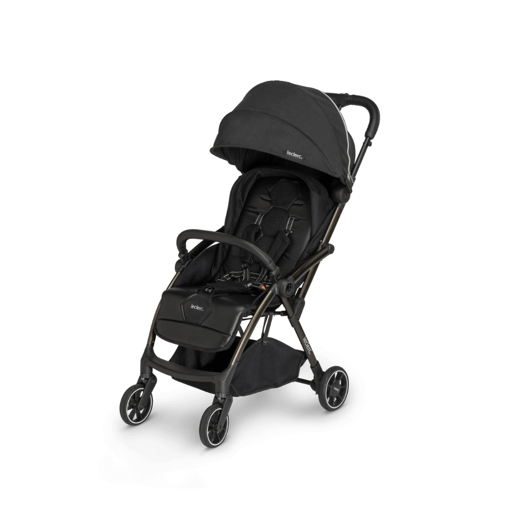 Leclercbaby Bundle Hexagon Carbon Black (Stroller + Bassinet)