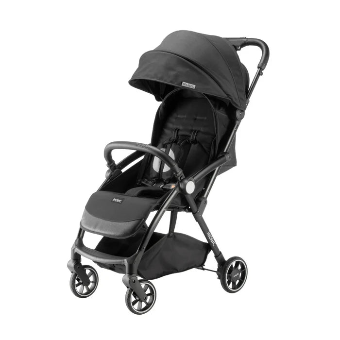 Leclercbaby Bundle Deal MF Plus Stroller Black + Bassinet Black