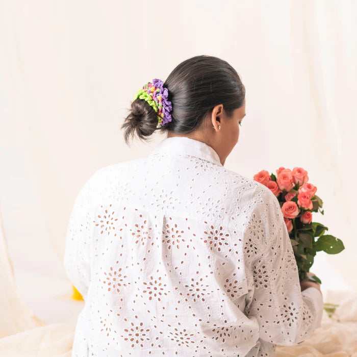 Crochet Scrunchies - Gift Set