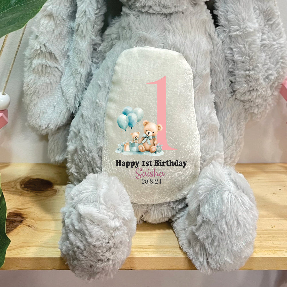 Bella The Bunny - Birthday Bear