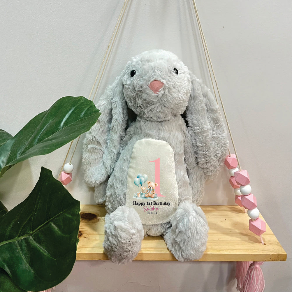 Bella The Bunny - Birthday Bear