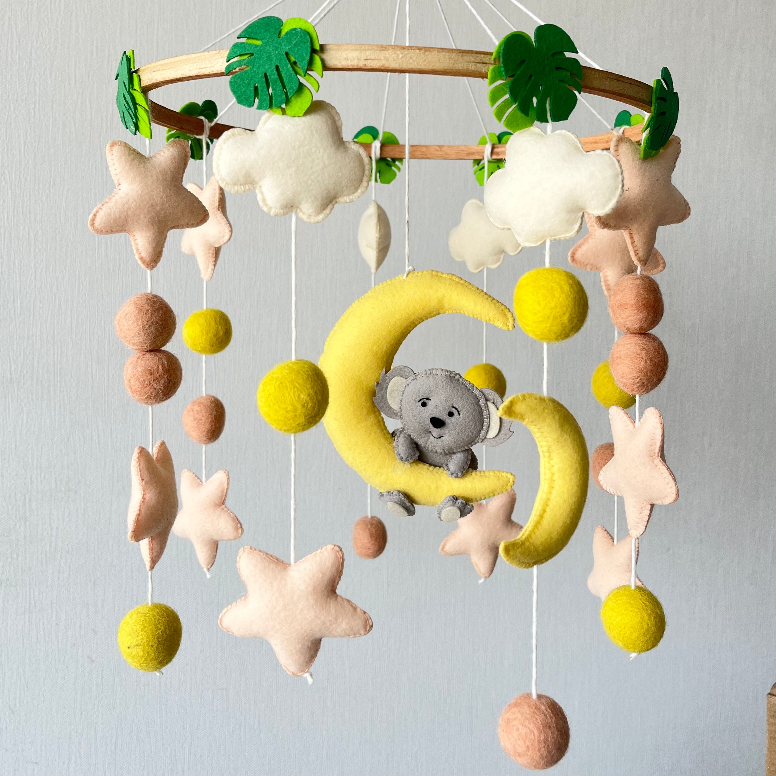 Babble Wrap Cot / Crib Mobile - Dreamy Koala