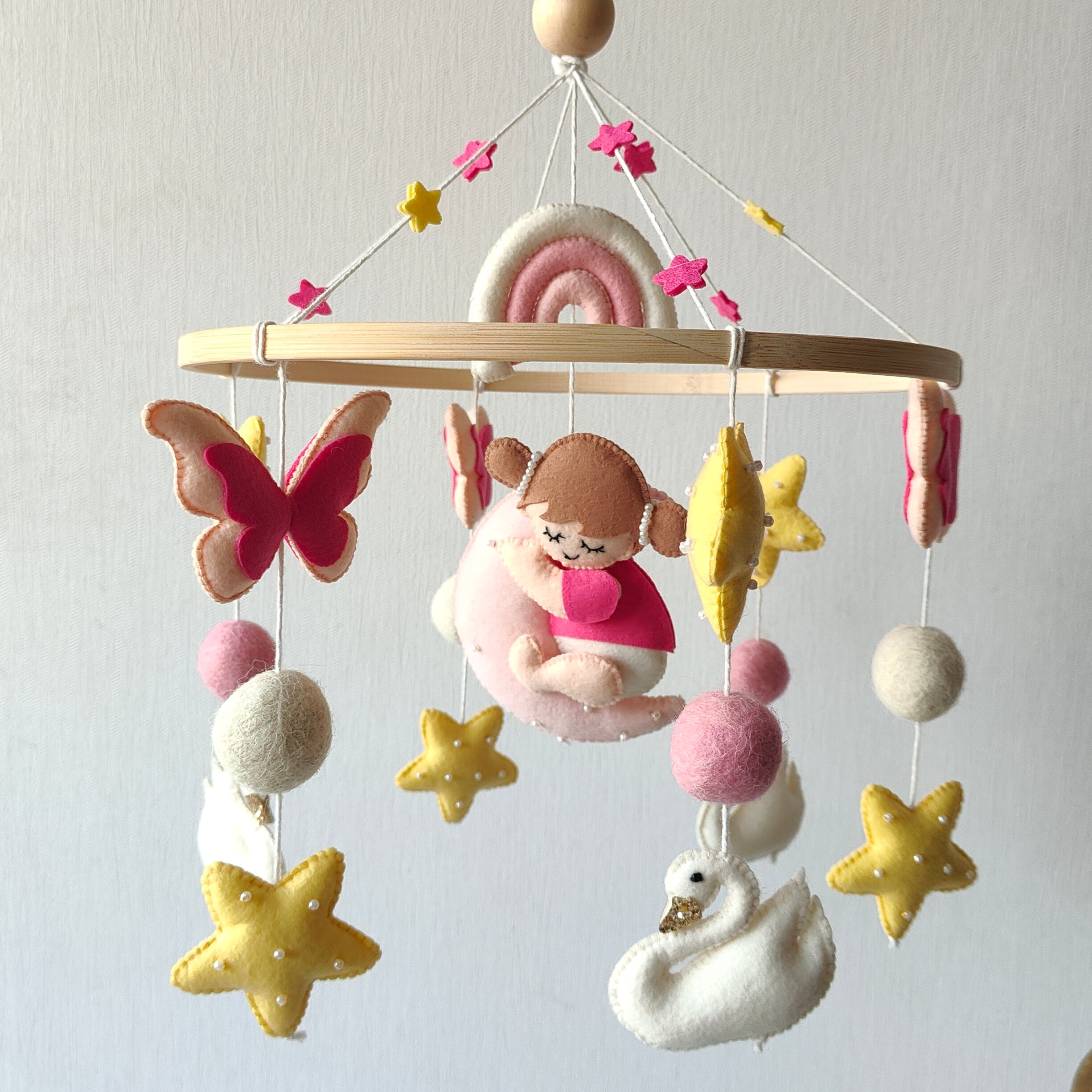 Cot / Crib Mobile - Twinkling Princess