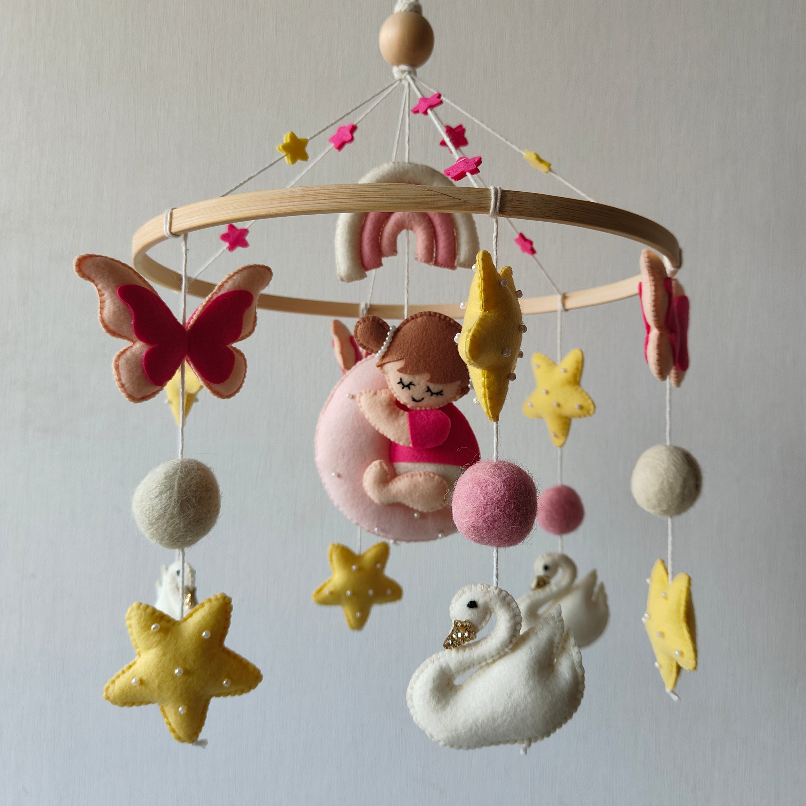 Cot / Crib Mobile - Twinkling Princess