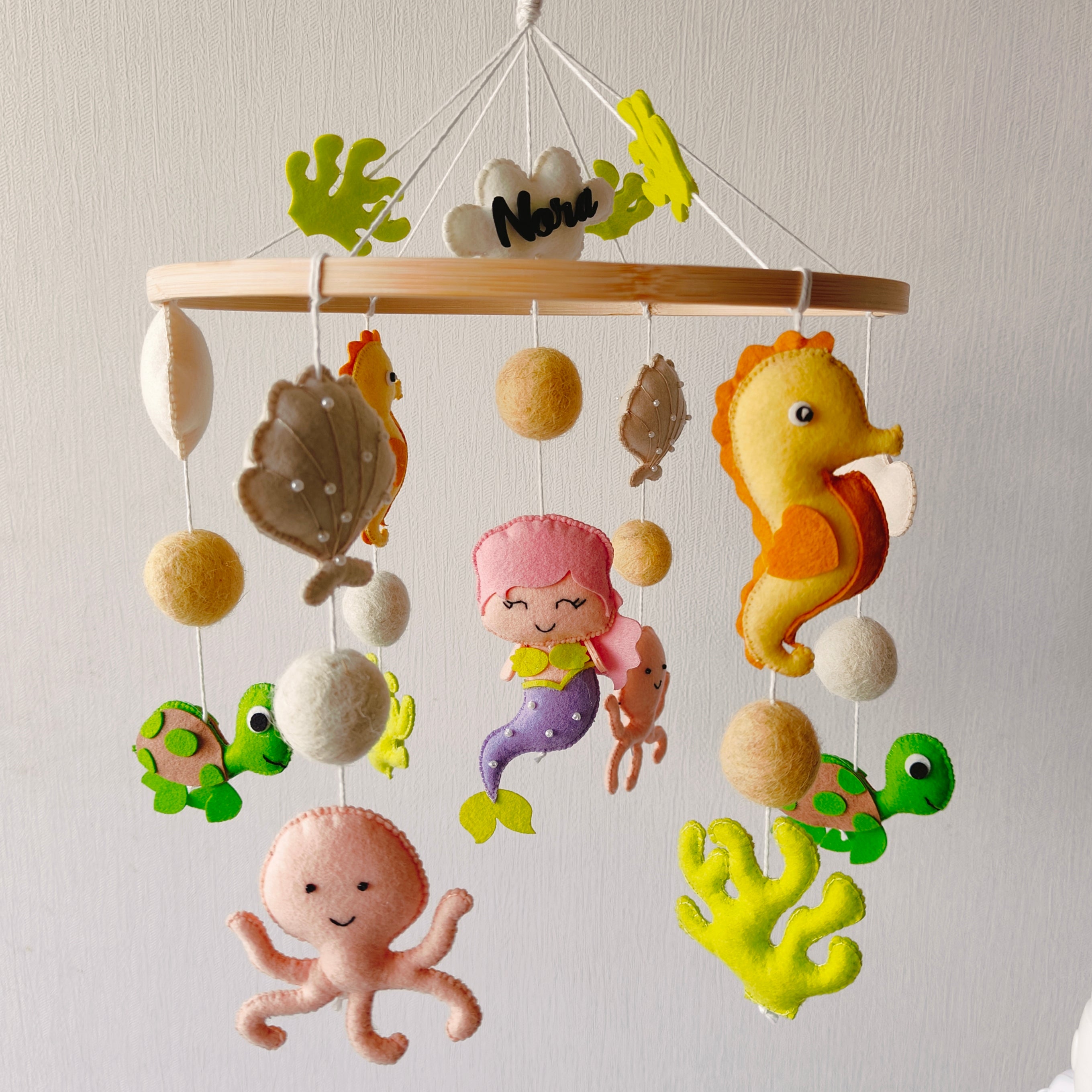 Cot / Crib Mobile - Mystical Ocean Friends