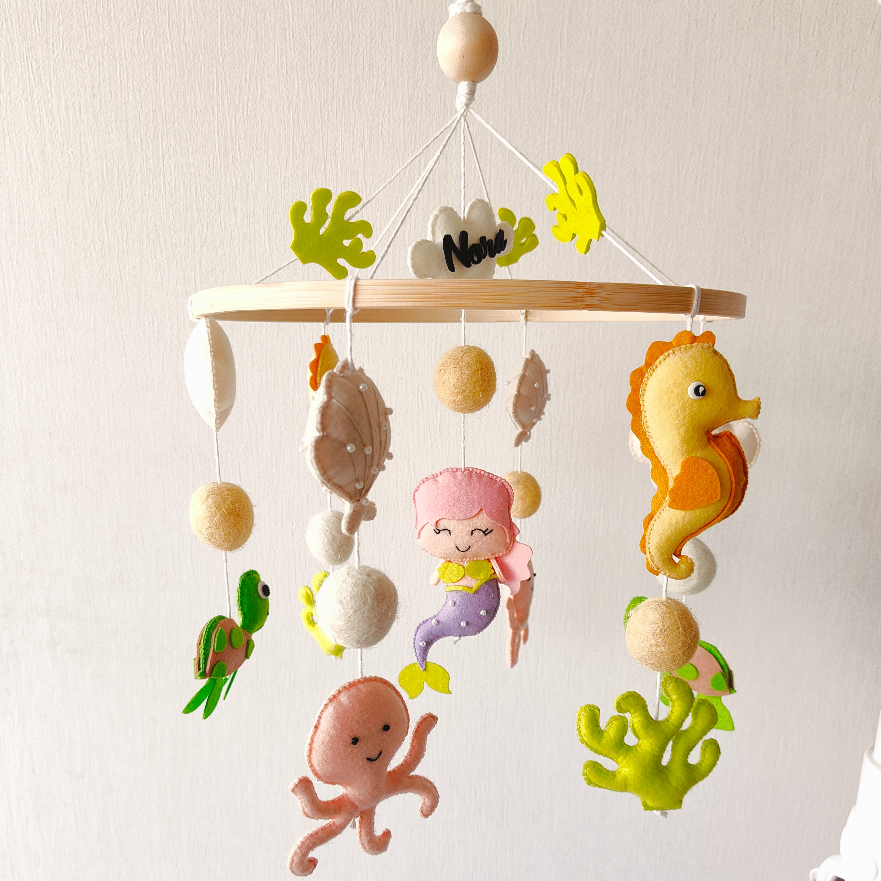 Cot / Crib Mobile - Mystical Ocean Friends